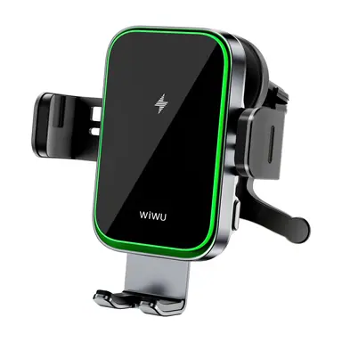 Автотримач WIWU [CH-313] Freelander Wireless Car Charger 15W (Black)