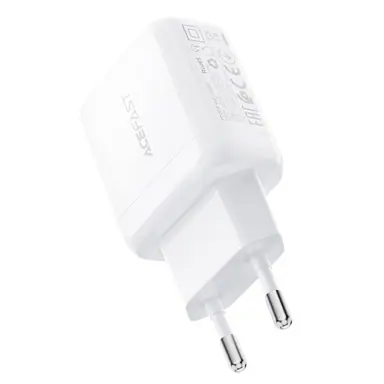 Адаптер ACEFAST [A130] Fast Charger USB-C 20W (White)