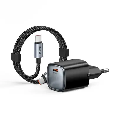 Адаптер Mcdodo [CH-4432] PD Fast Charger 45W [with cable USB-C] (Black)