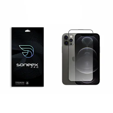 Захисне скло Soneex Pro для iPhone 12 Pro Max 2.5D Full Screen (Black)