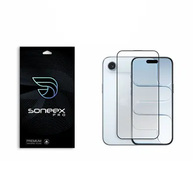 Захисне скло Soneex Pro для iPhone 17 Air 2.5D Full Screen (Black)