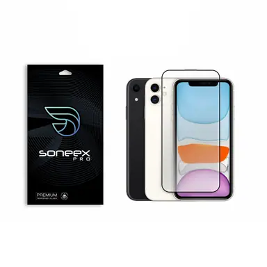Захисне скло Soneex Pro для iPhone Xr/11 2.5D Full Screen (Black)