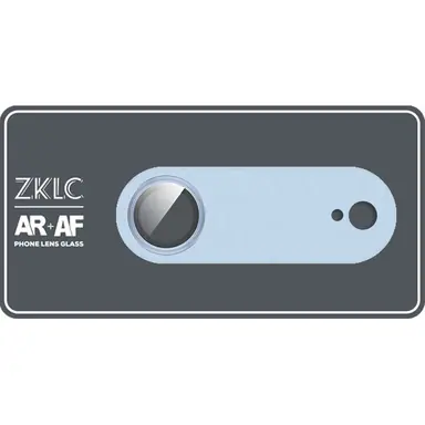 Захисне скло ZK для камери iPhone 17 Air Armored Lens Protection Glass (Sky Blue)