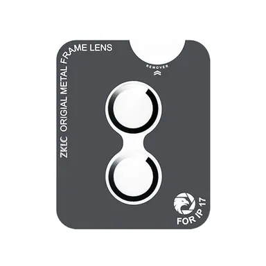 Захисне скло ZK для камери iPhone 17 Lens Protection Glass (Transparent)