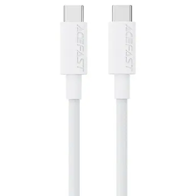 Кабель ACEFAST [C18-03] Data Cable USB-C to USB-C 60W 1.2m (White)