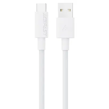 Кабель ACEFAST [C18-04] Charging Data Cable USB to USB-C 60W 1.2m (White)