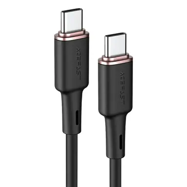 Кабель ACEFAST [C2-03] Data Cable USB-C to USB-C 60W 1.2m (Black)
