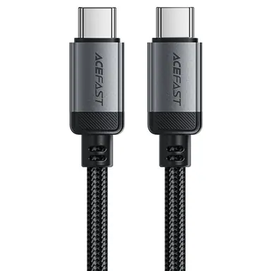 Кабель ACEFAST [C20-03] Data Cable USB-C to USB-C 60W 1.2m (Black)