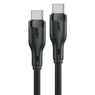 Кабель ACEFAST [C8-03] Data Cable USB-C to USB-C 60W 1.2m (Black)