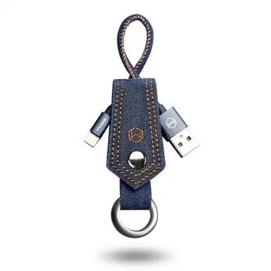 Кабель Mcdodo [CA-0740] Premium Keychain Series USB to Lightning 0.15m (Blue)