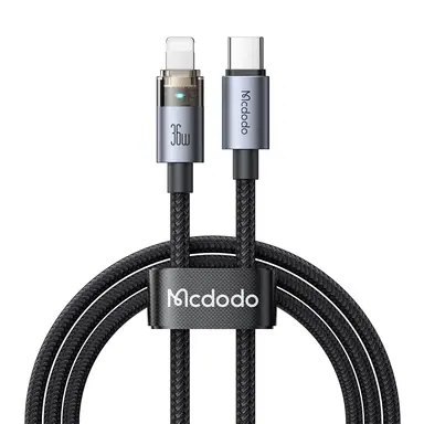 Кабель Mcdodo [CA-6940] Data Cable USB-C to Lightning 36W 1.2m (Black)