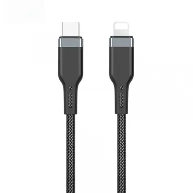 Кабель WIWU [PT04] Platinum Series USB-C to Lightning 0.3m (Black)