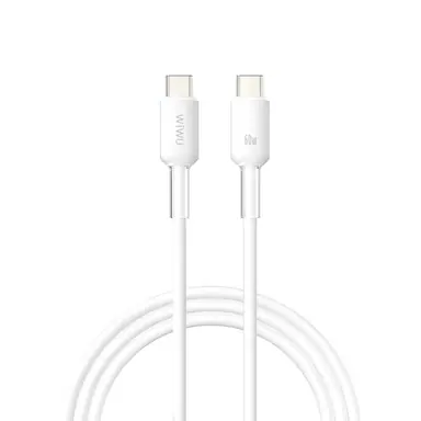 Кабель WIWU [Wi-C063] Neolink Series USB-C to USB-C 60W 2m (White)