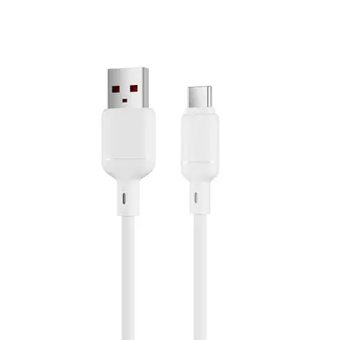 Кабель WIWU [Wi-C088] Stellar Series USB to USB-C 1m (White)