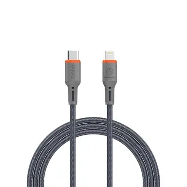 Кабель WIWU [Wi-C097] FlameGuard Series USB-C to Lightning 1.2m (Grey)