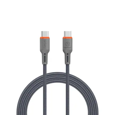 Кабель WIWU [Wi-C098] FlameGuard Series USB-C to USB-C 1.2m (Grey)