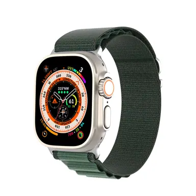 Ремінець DUX DUCIS для Apple Watch 38/40/41/42mm [Gen10/11] GS Series (Green)