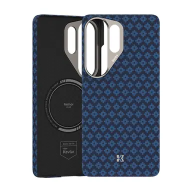 Чохол Benks для Samsung Galaxy S26 Ultra Magnetic ArmorAir Kevlar ArmorGrid Series (Blue)