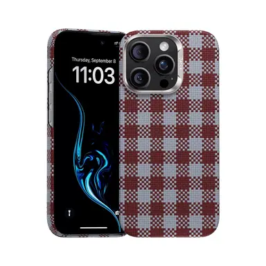 Чохол Benks для iPhone 15 Pro Max Magnetic Kevlar ArmorVichy Series (Red)