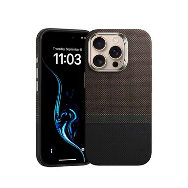 Чохол Benks для iPhone 16 Pro Max Magnetic ArmorPro Kevlar Prestige Series (Brown)