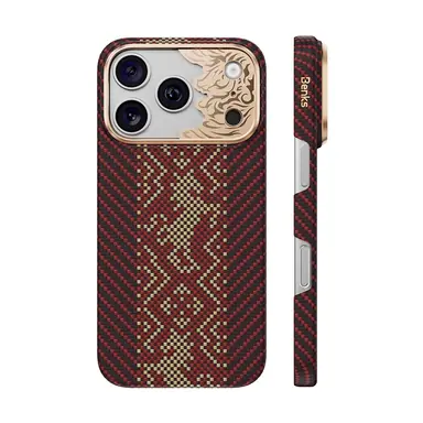 Чохол Benks для iPhone 17 Pro/18 Pro Magnetic ArmorAir Kevlar Knight Series (Red)