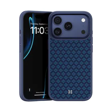 Чохол Benks для iPhone 17 Pro/18 Pro Magnetic ArmorPro Kevlar ArmorGrid Series (Blue)