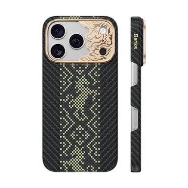 Чохол Benks для iPhone 17 Pro Max/18 Pro Max Magnetic ArmorAir Kevlar Knight Series (Black)