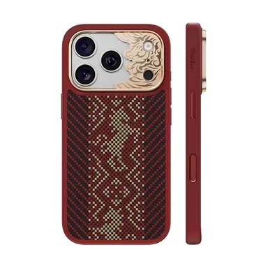 Чохол Benks для iPhone 17 Pro Max/18 Pro Max Magnetic ArmorPro Kevlar Knight Series (Red)