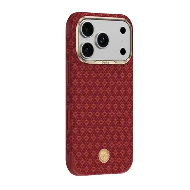 Чохол Benks для iPhone 17 Pro Max/18 Pro Max Magnetic Kevlar ArmorEdge Series (Savvy Red)