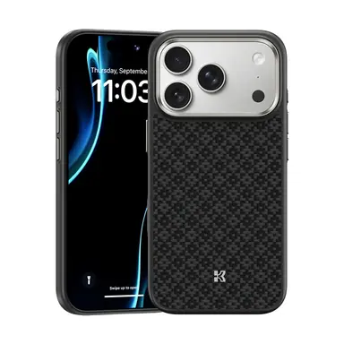 Чохол Benks для iPhone 17 Pro Max/18 Pro Max Magnetic ArmorPro Kevlar ArmorGrid Series (Black)