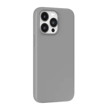 Чохол Comma для iPhone 16 Pro Magnetic Silicone Nature Series (Grey)
