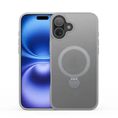 Чохол DUX DUCIS для iPhone 16 Magnetic with Folding Stand Yind Series (Grey)