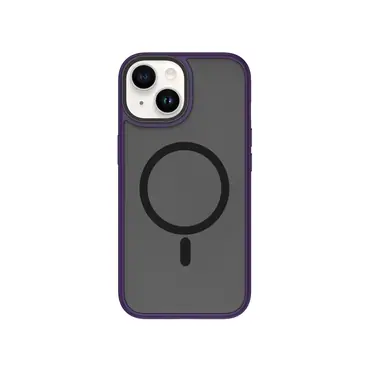 Чохол WIWU для iPhone 15 Plus FGG-011 Magnetic Colorful Series (Purple)