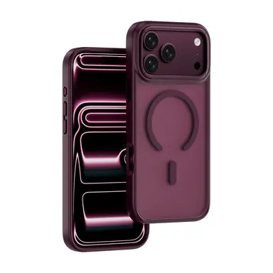 Чохол WIWU для iPhone 17 Pro Max/18 Pro Max FGG-012 Magnetic Armor Pro Series (Dark Cherry)