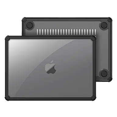 Чохол-накладка DUX DUCIS для MacBook Pro 14" M5 | M4 | M3 | M2 | M1 [2021-2026] Protective Case LCGM Series (Black)