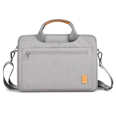 Чохол-сумка WIWU для MacBook Pro 16" M5 | M4 | M3 | M2 | M1 [2021-2026] Pioneer Shoulder Series (Grey)