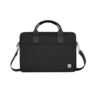 Чохол-сумка WIWU для MacBook 14" M5 | M4 | M3 | M2 | M1 [2021-2026] Minimalist Laptop Bag II Series [Polyester Surface (Black)