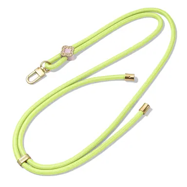 Шнурок для чохла DUX DUCIS Crossbody Phone Lanyard with Begonia Pattern GARDEN Series (Green Yellow)