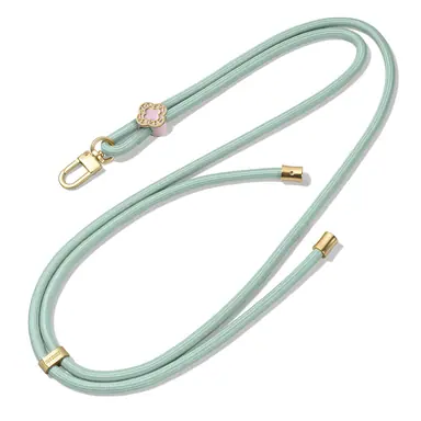 Шнурок для чохла DUX DUCIS Crossbody Phone Lanyard with Begonia Pattern GARDEN Series (Light Green)