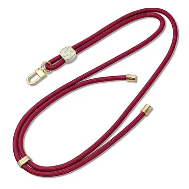Шнурок для чохла DUX DUCIS Crossbody Phone Lanyard with Broken Ice Pattern GARDEN Series (Wine Red)