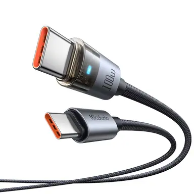 Кабель Mcdodo [CA-5580] Data Cable USB-C to USB-C 100W 1.2m (Black)