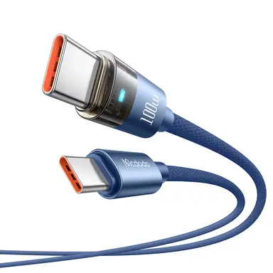 Кабель Mcdodo [CA-5580] Data Cable USB-C to USB-C 100W 1.2m (Blue)