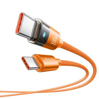Кабель Mcdodo [CA-5580] Data Cable USB-C to USB-C 100W 1.2m (Orange)