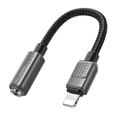 AUX Mcdodo [CA-5010] Digital Audio Cable Lightning to 3.5mm 0.11m (Black)