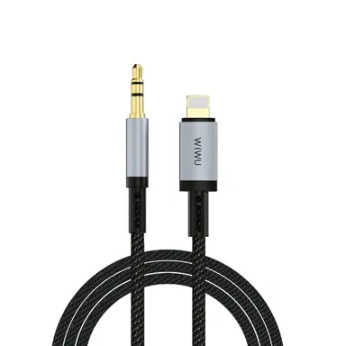 AUX WIWU [Wi-C048L] Legend Audio 3.5mm to Lightning 1.5m (Black)