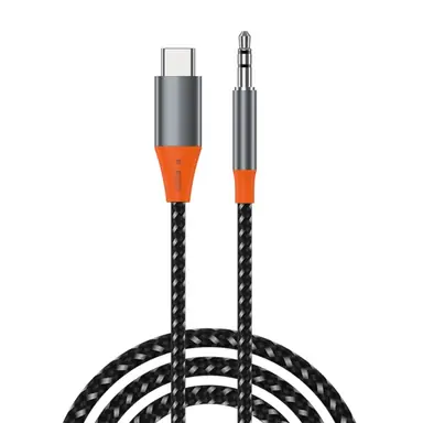 AUX WIWU [YP07] Audio Cable 3.5mm to USB-C 1.2m (Grey)