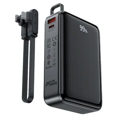 PowerBank ACEFAST [M4] Fast Charger 20000mAh 67W (Black)