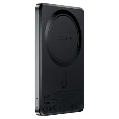 PowerBank ACEFAST [M8] Magnetic Metal Ultra-Thin Fast Wireless Charger 5000mAh PD 18W (Black)