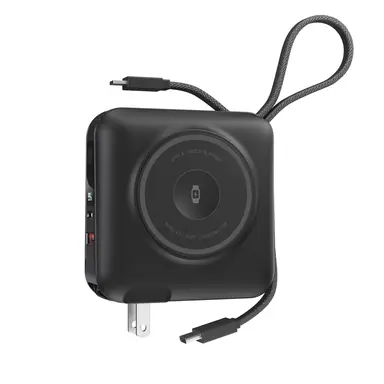 PowerBank WIWU [Wi-P051] All Round 6in1 Power Bank 15000mAh 45W (Black)