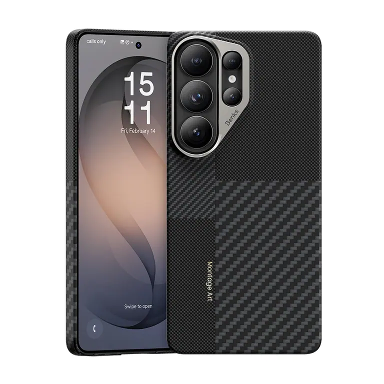Чохол Benks для Samsung Galaxy S26 Ultra Magnetic ArmorAir Kevlar Montage Series (Black) – фото 1